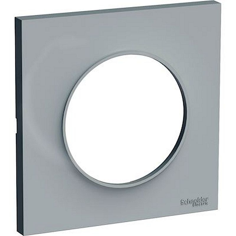 Odace Styl plaque Gris 1 poste