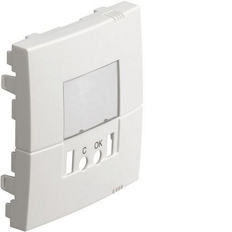 Kallysta Enjoliveur pour thermostat programmable Blanc Névé