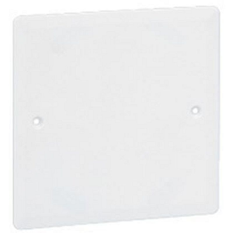 Couvercle universel carré Batibox 100x100mm pour boîte D=85mm