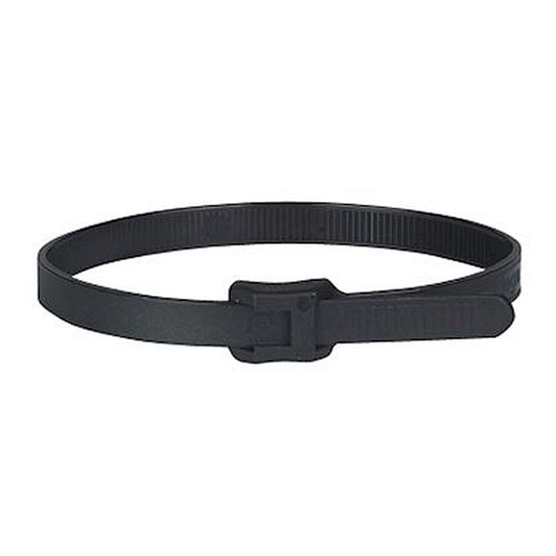 Collier Colson noir protégé UV denture intérieure largeur 7,6mm longueur 359mm