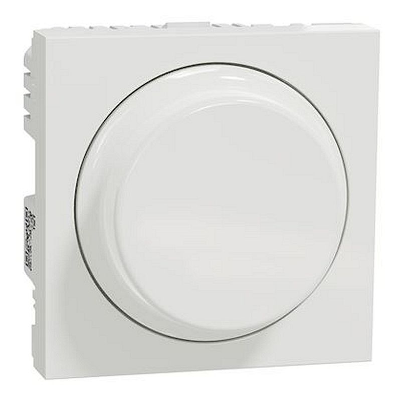 Wiser Unica - variateur rotatif - 2 fils - zigbee - blanc - méca seul