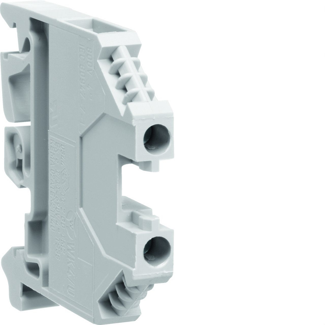 Borne de passage-phase,4mm², 800V/32A, connection à vis