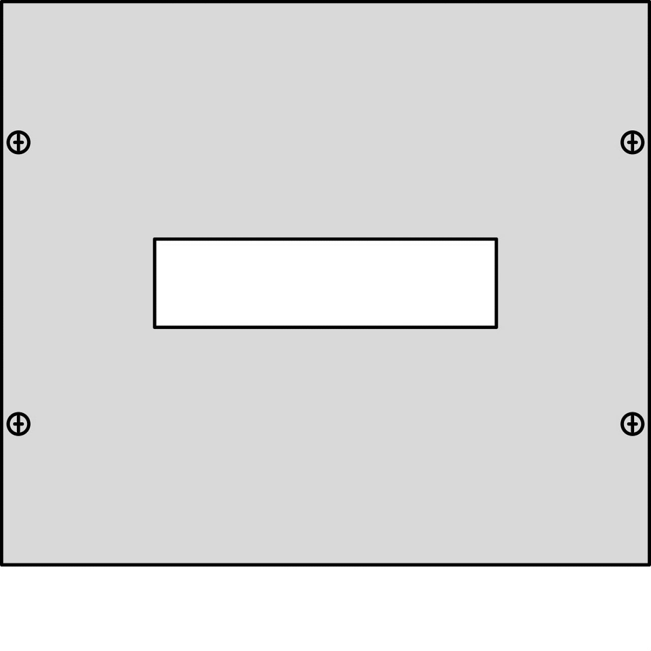 Kit d'équipement isolant pour BM avec-sans dif h125-160 l250 h300 vertical